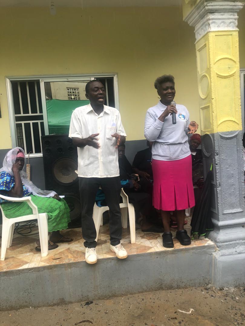 Evangelism Team Ministering